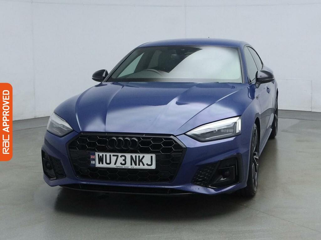 Audi A5 2.0 Tdi 35 Black Edition Sportback S Tr Blue #6