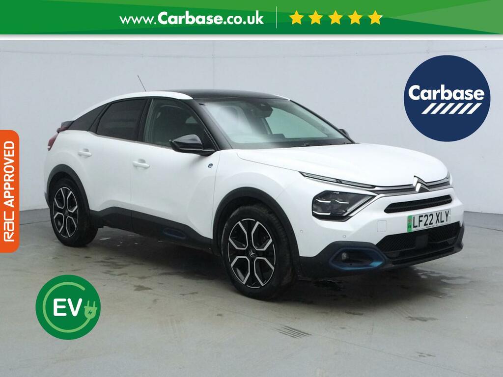 Citroen e-C4 50Kwh Shine Plus Hatchback 7.4K White