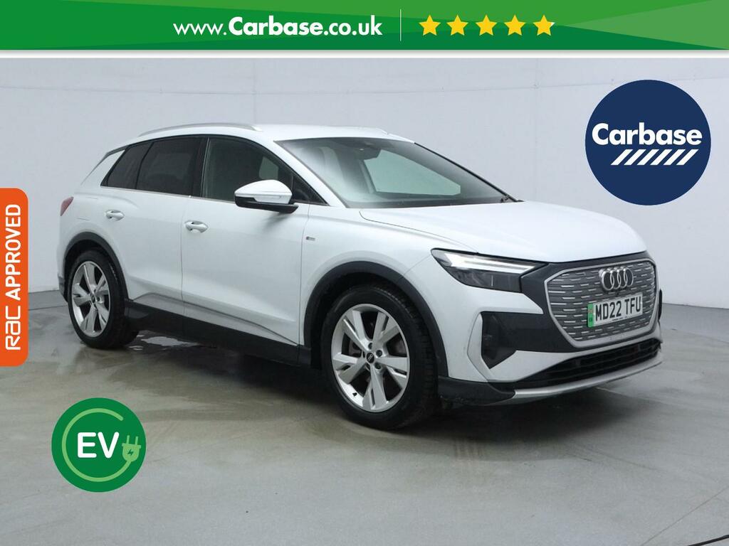 Audi Q4 E Tron 40 S Line Suv 82Kwh 204 Ps MD22TFU White