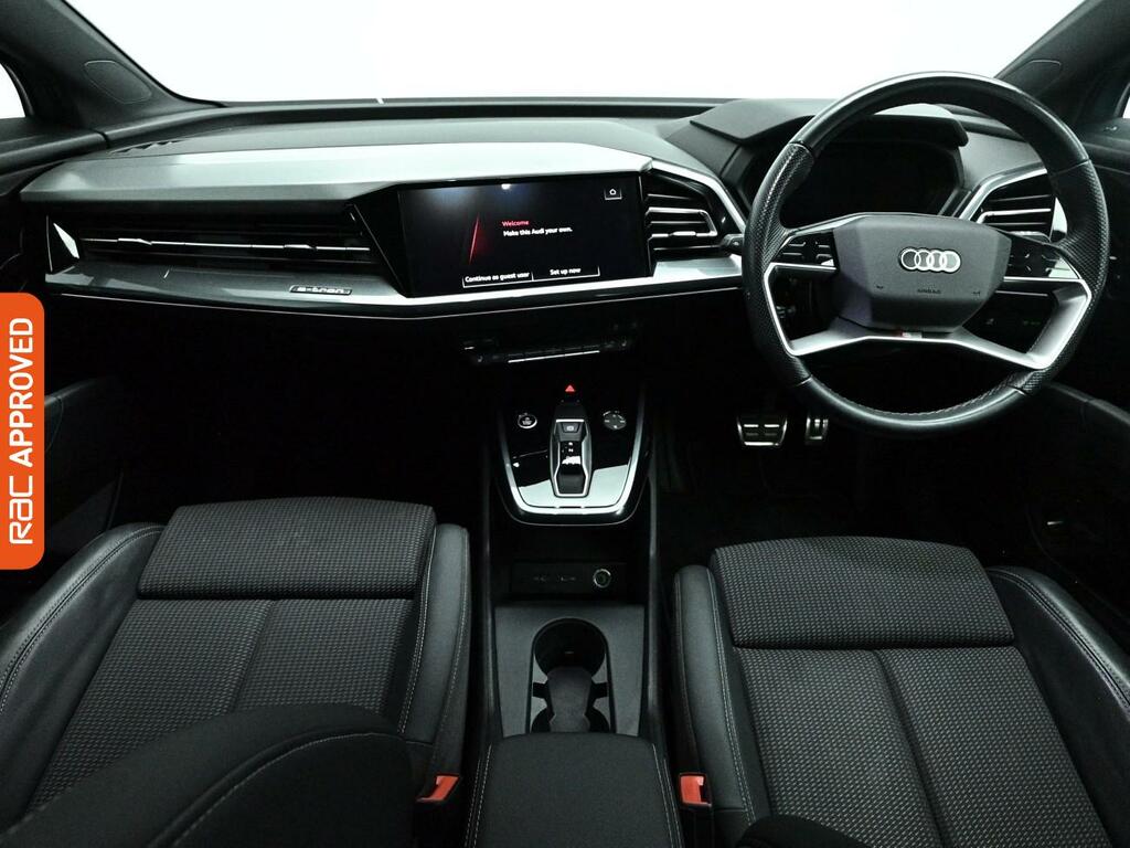 Audi Q4 E Tron 40 S Line Suv 82Kwh 204 Ps NA73MLF Blue #2
