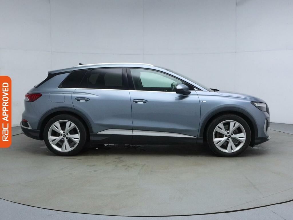 Audi Q4 E Tron 40 S Line Suv 82Kwh 204 Ps NA73MLF Blue #5