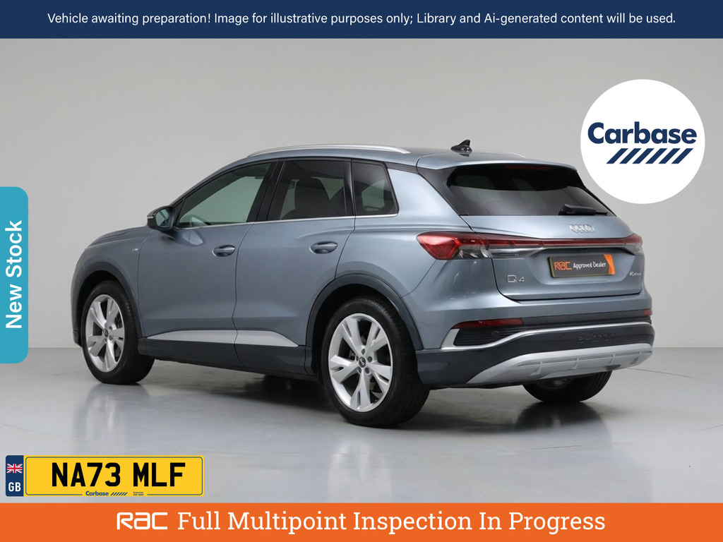 Audi Q4 E Tron 40 S Line Suv 82Kwh 204 Ps NA73MLF Blue #2