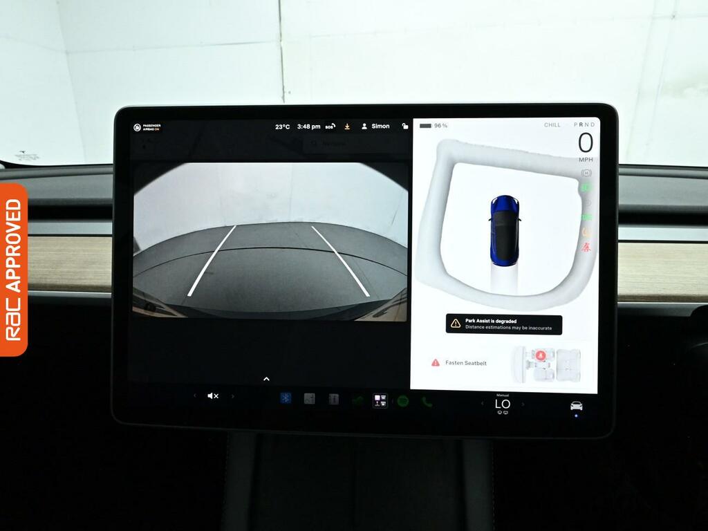 Tesla Model 3 Saloon Rwd 241 Bhp WP72JMX Blue #3
