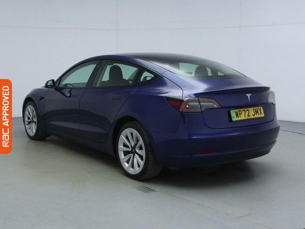 Tesla Model 3 Saloon Rwd 241 Bhp WP72JMX Blue #4
