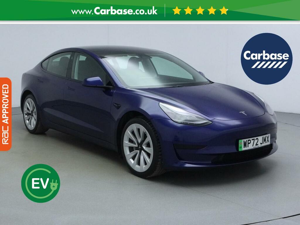 Tesla Model 3 Saloon Rwd 241 Bhp Blue