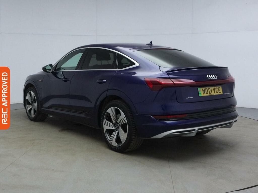 Audi E-tron 55 S Line Sportback Quattro 95Kw ND21VCE Blue #4