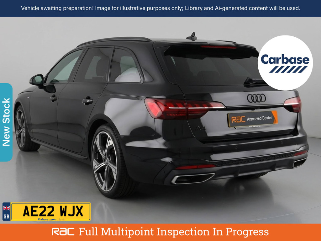 Audi A4 Avant 2.0 Tdi 35 Black Edition Estate S Troni Black #2