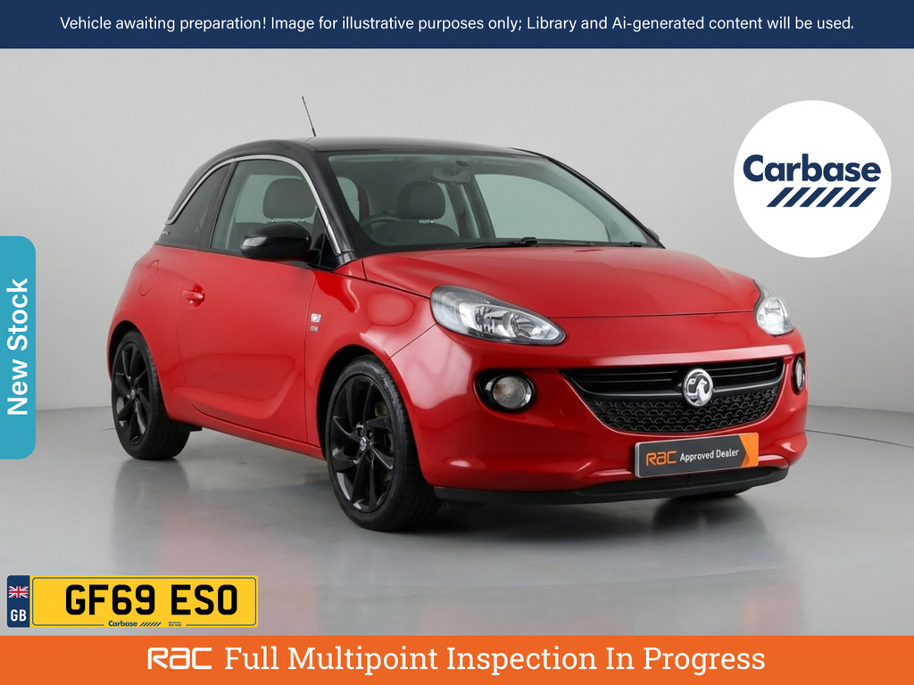 Vauxhall Adam 1.2I Griffin Hatchback Euro 6 7 Red