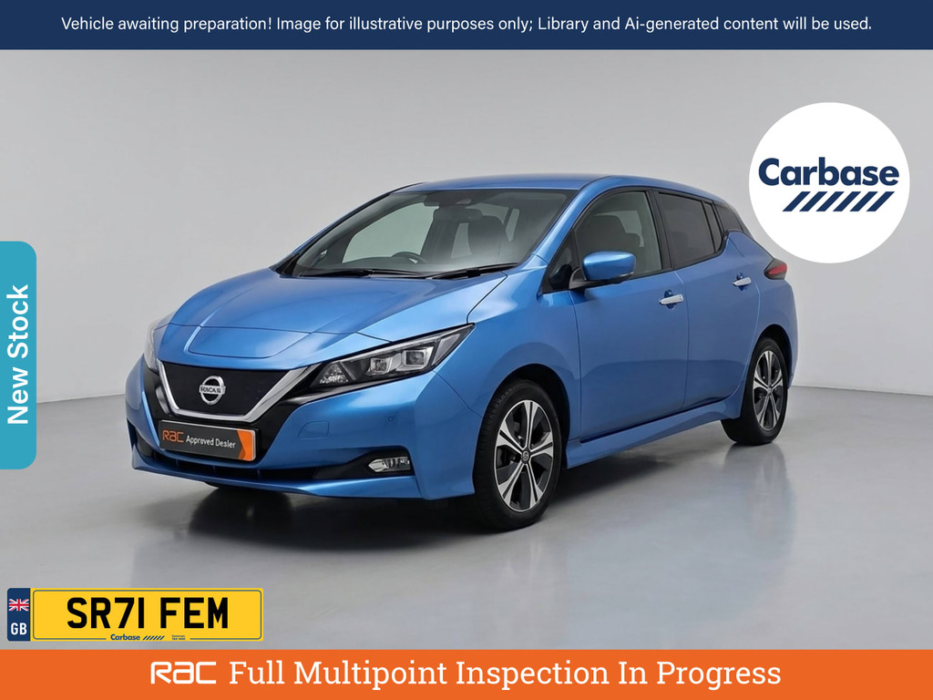 Nissan Leaf 62Kwh E N-connecta Hatchback 2 Blue
