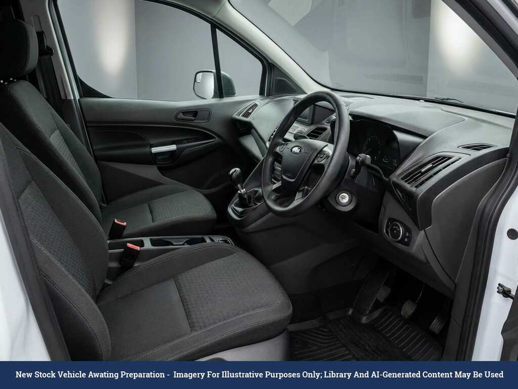 Ford Transit Connect 1.5 240 Ecoblue Trend Panel Van White #2