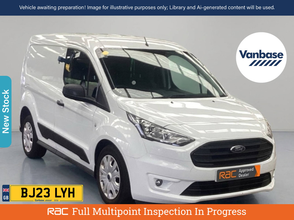 Ford Transit Connect 1.5 240 Ecoblue Trend Panel Van White