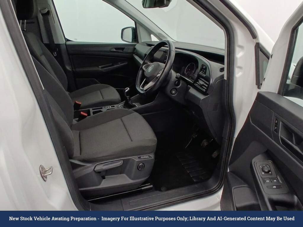 Volkswagen Caddy 2.0 Tdi C20 Commerce Pro Panel Van Manu White #3