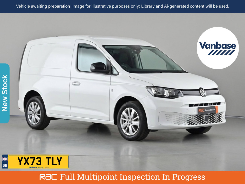 Volkswagen Caddy 2.0 Tdi C20 Commerce Pro Panel Van Manu White