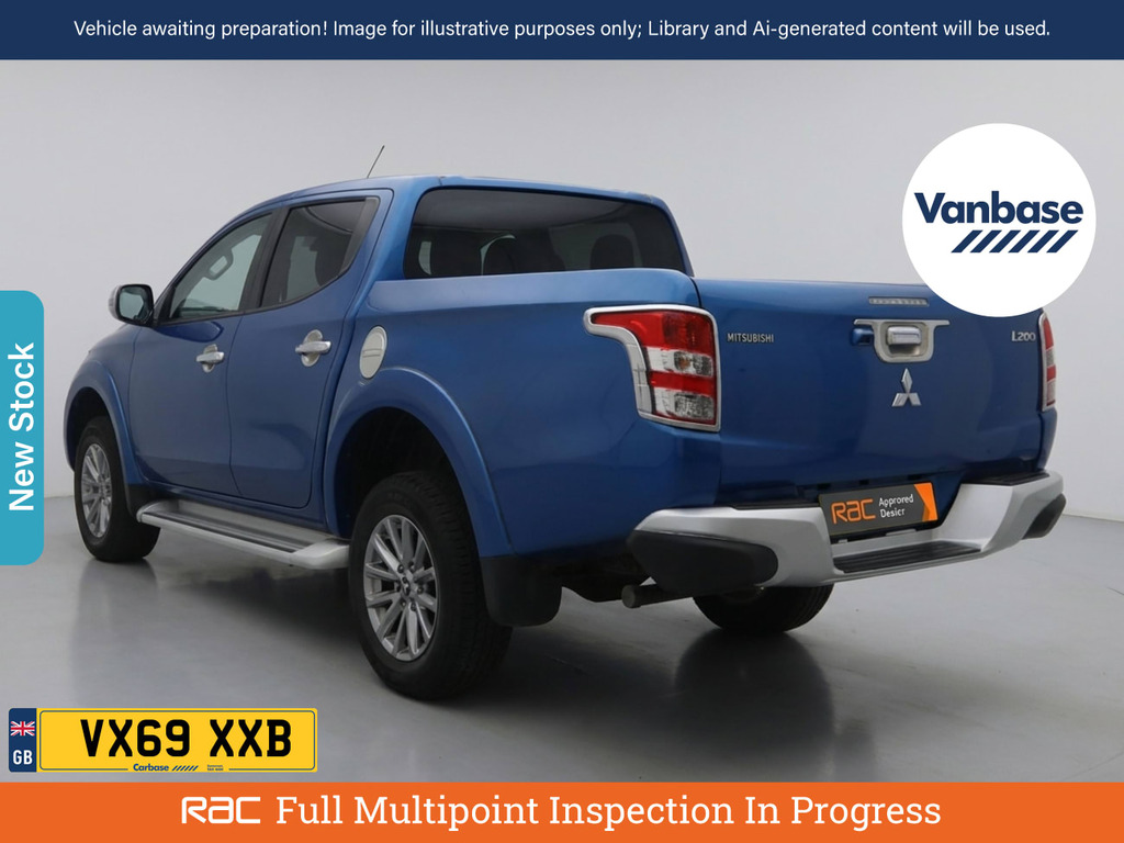 Mitsubishi L200 2.4 Di-d Dc Barbarian Pickup Double Cab Blue #2