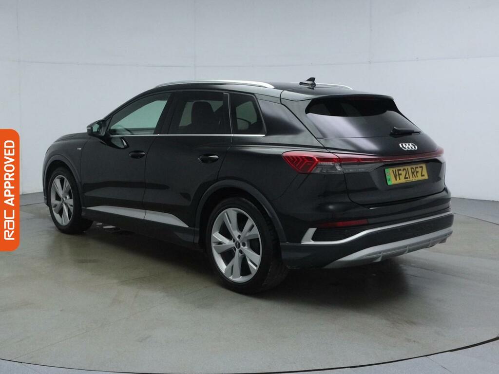Audi Q4 E Tron 35 S Line Suv 55Kwh 170 Ps VF21RFZ Black #4