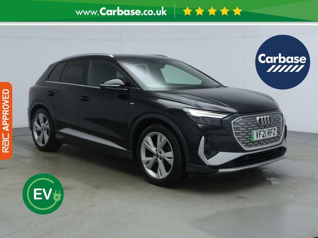 Audi Q4 E Tron 35 S Line Suv 55Kwh 170 Ps VF21RFZ Black