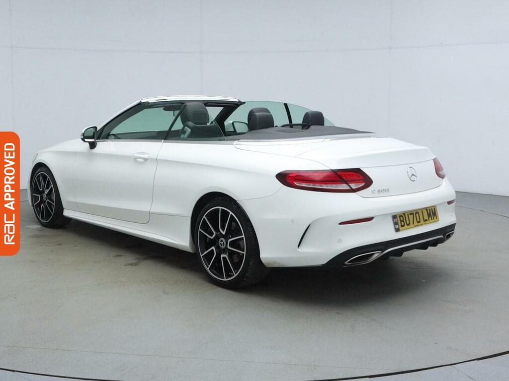 Mercedes-Benz C Class 2.0 C300 Amg Line Premium Cabriolet G White #4