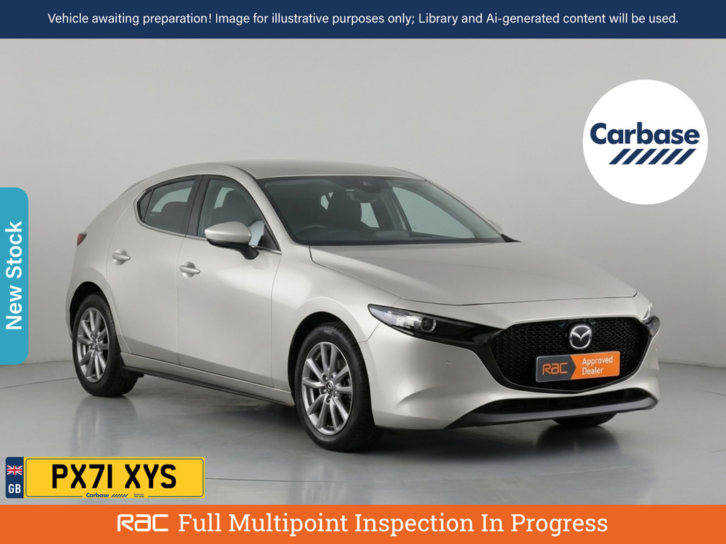 Mazda 3 2.0 E-skyactiv-g Mhev Se-l Lux Hatchback Petro Silver