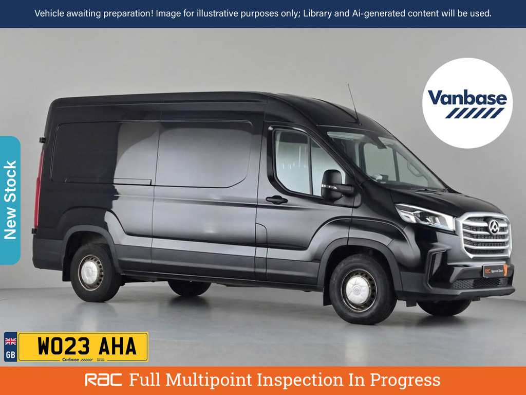 Maxus Deliver 9 2.0 D20 Panel Van Fwd L3 H2 Euro Black