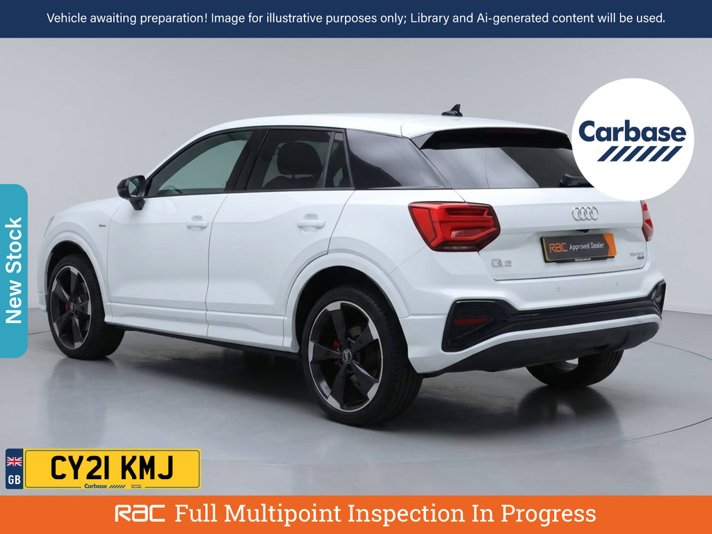 Audi Q2 1.5 Tfsi Cod 35 Black Edition Suv Manua White #2