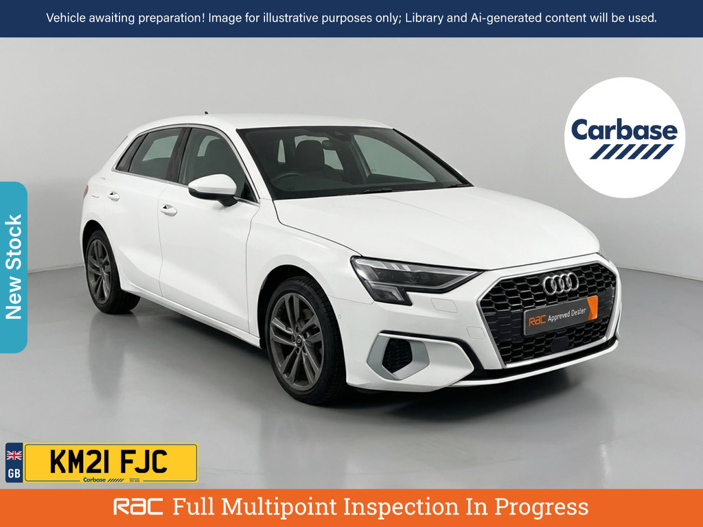 Audi A3 1.0 Tfsi 30 Sport Sportback Euro White