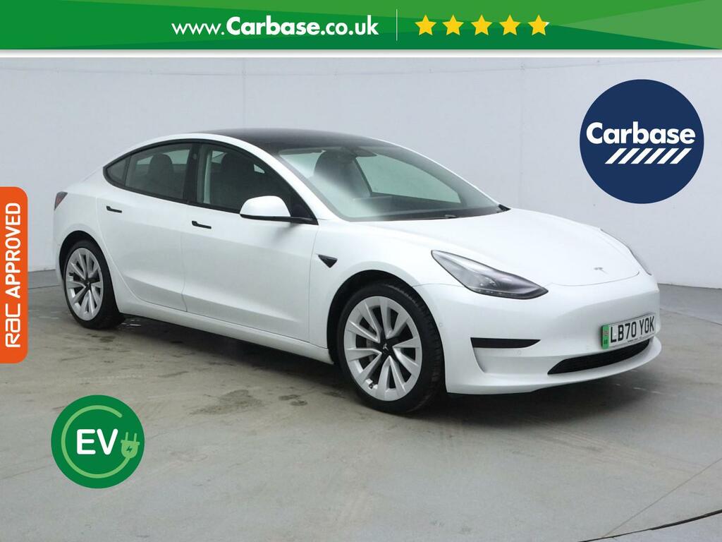 Tesla Model 3 Standard Range Plus Saloon Rwd White