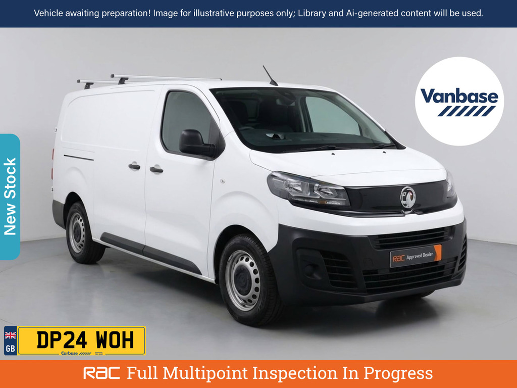 Vauxhall Vivaro 75Kwh Prime XL Panel Van 6Dr Lwb 11 White