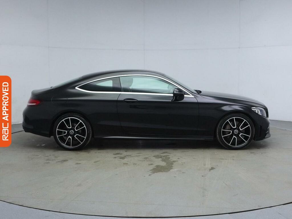 Mercedes-Benz C Class 2.0 C300 Amg Line Premium Coupe G-tro Black #5