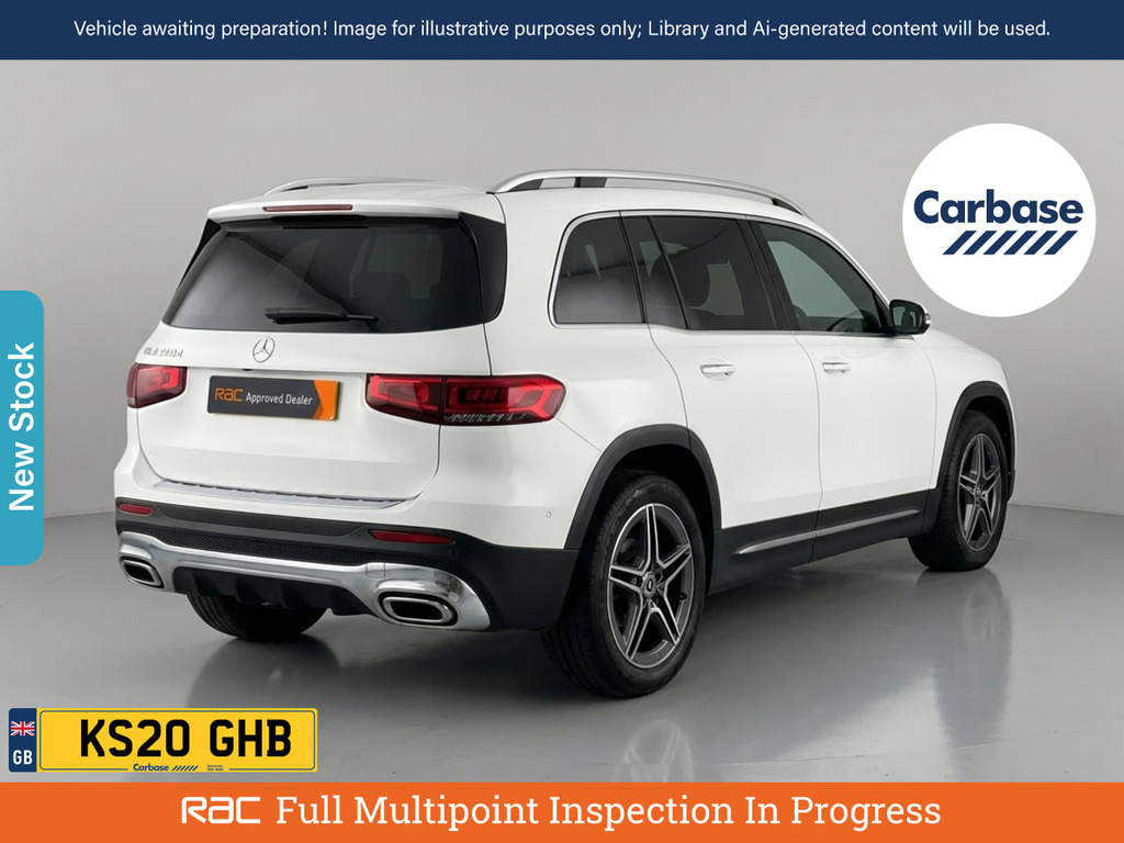 Mercedes-Benz GLB Class 2.0 Glb220d Amg Line Premium Suv 8G-d White #2