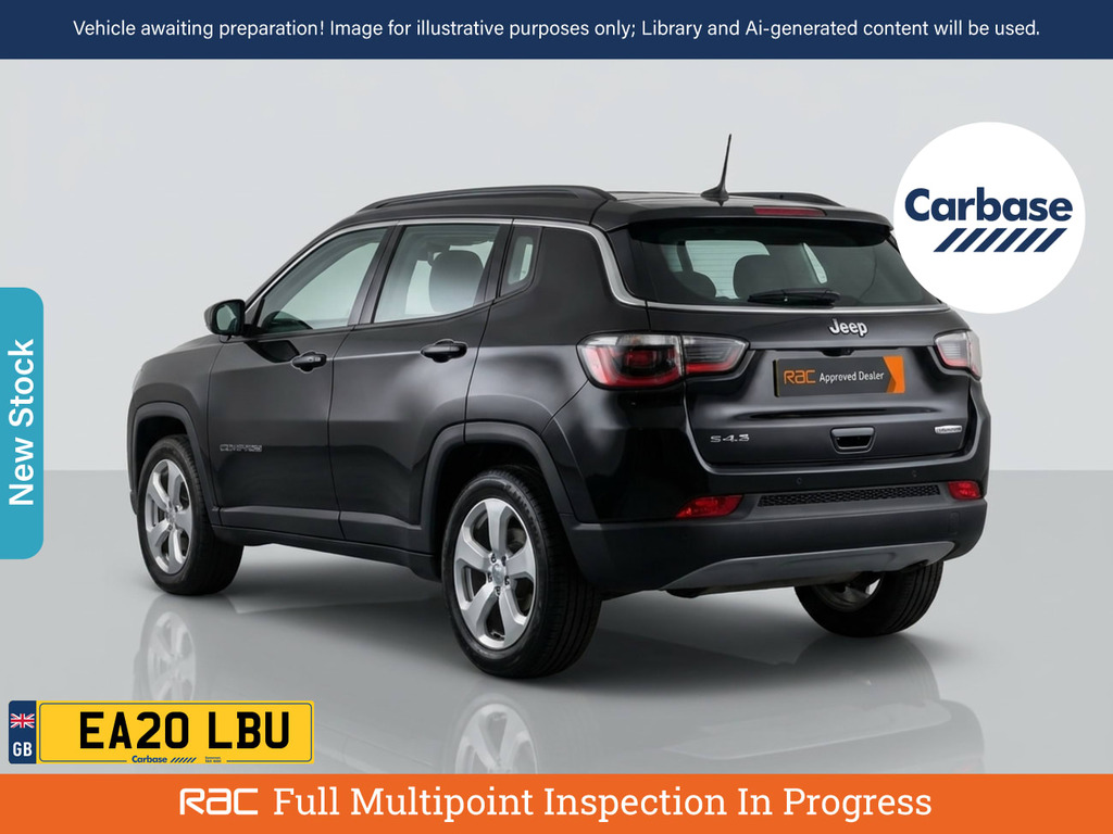 Jeep Compass 2.0 Multijetii Longitude Suv 4Wd Black #2