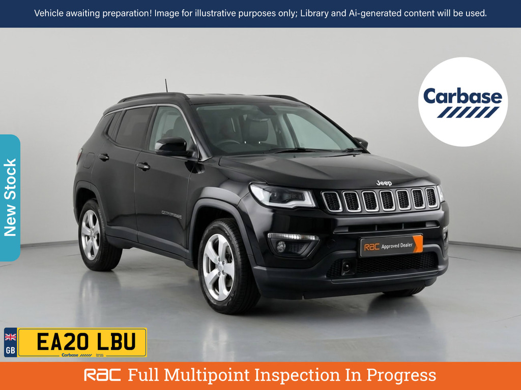 Jeep Compass 2.0 Multijetii Longitude Suv 4Wd Black