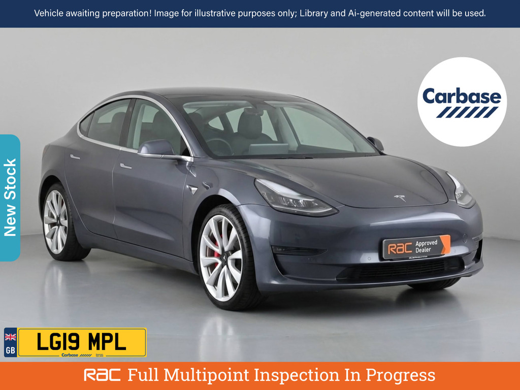 Tesla Model 3 Dual Motor Performance Saloon Grey