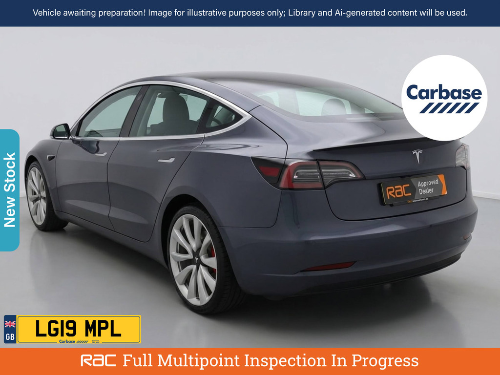 Tesla Model 3 Dual Motor Performance Saloon Grey #2