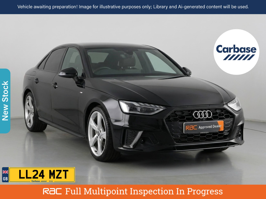 Audi A4 2.0 Tfsi 35 S Line Saloon S Tronic Euro Black