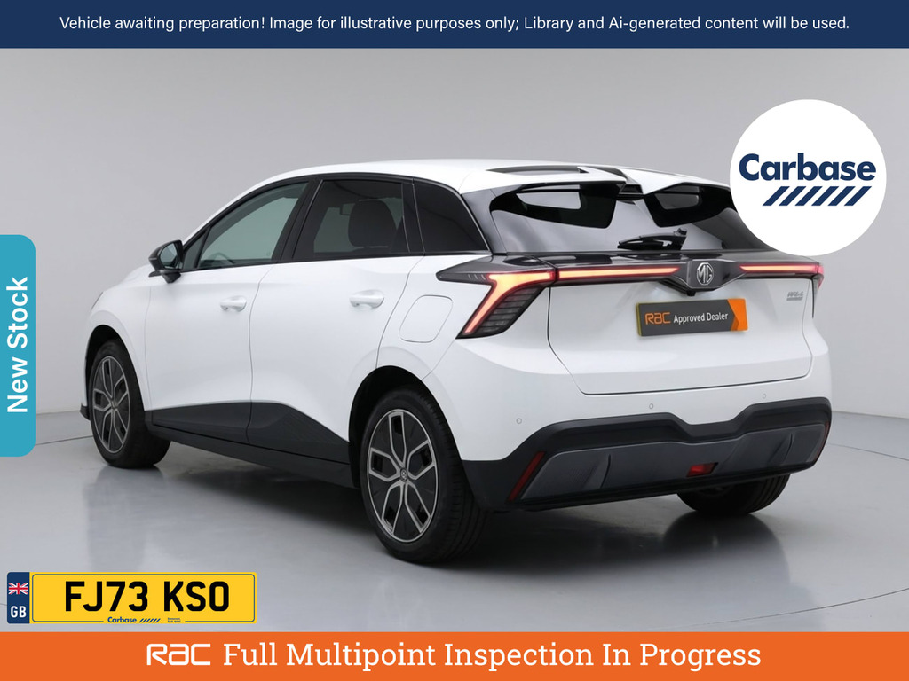 MG MG4 64Kwh Trophy Long Range Hatchback Aut White