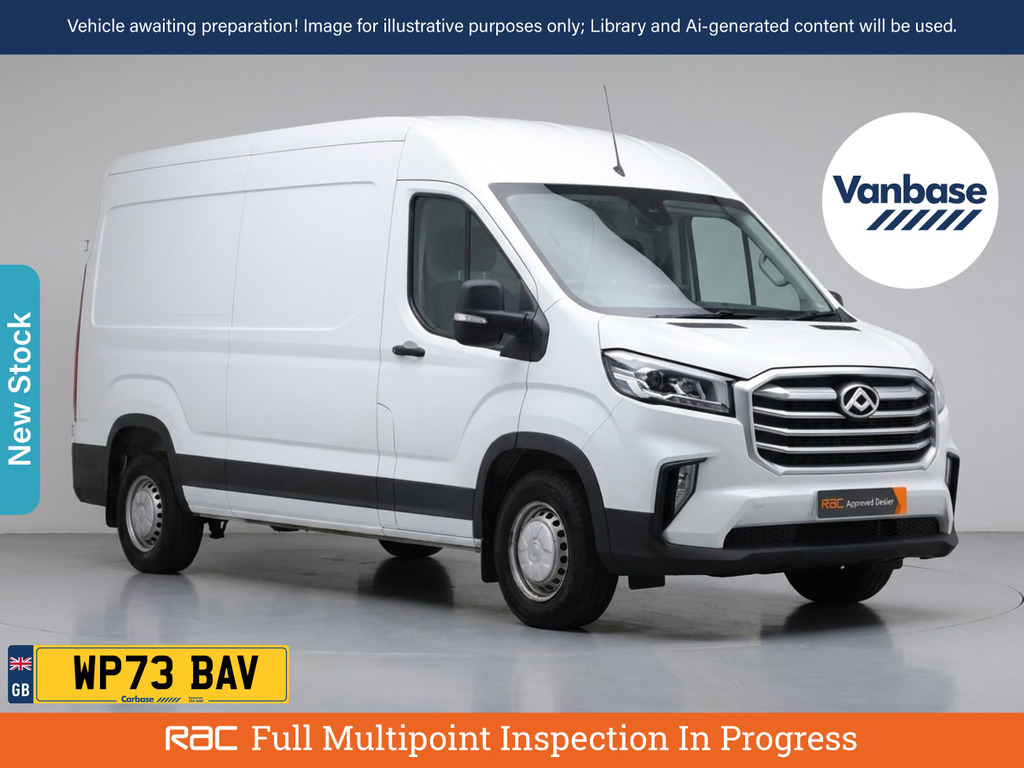 Maxus Deliver 9 2.0 D20 Panel Van Fwd L3 H2 Euro White