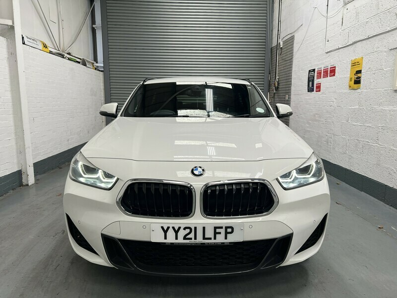 BMW X2 Xdrive20d M Sport White #3