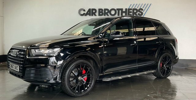 Audi Q7 3.0 Tdi V6 S Line Suv Tiptronic Quattro DN67UHZ Black #4