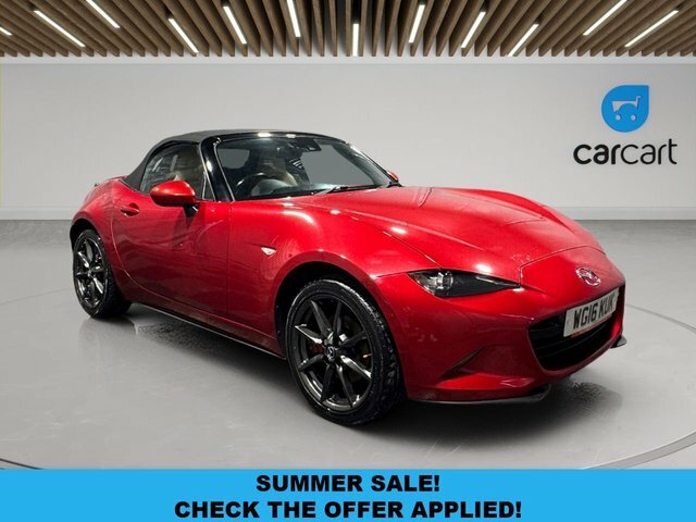 Mazda MX-5 Skyactiv-g Sport Nav Convertible Red