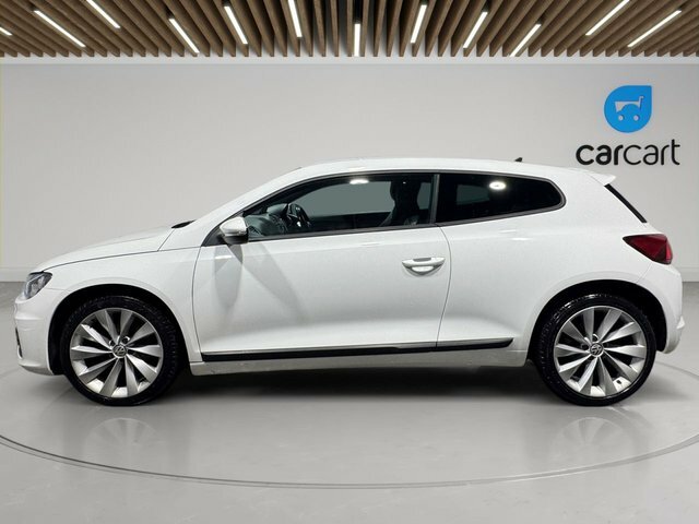 Volkswagen Scirocco Tdi Bluemotion Tech Gt White #4