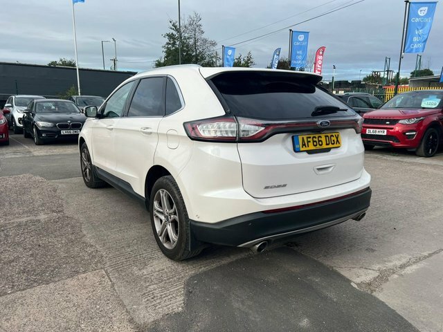 Ford Edge Tdci Titanium Suv White #3