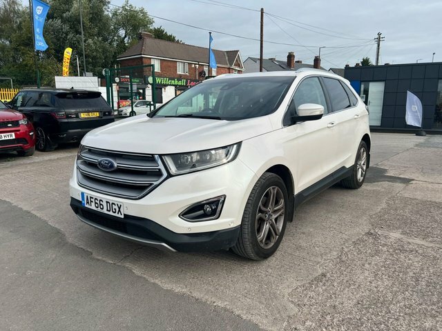 Ford Edge Tdci Titanium Suv White #2