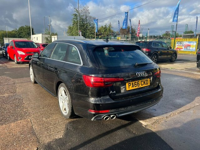 Audi A4 Avant 2.0 Tdi Ultra S Line Estate Euro Black #3