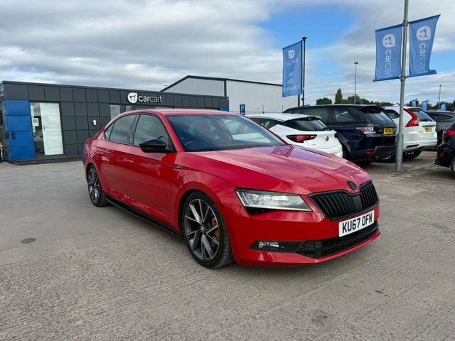 Skoda Superb 2.0 Tdi Sportline Hatchback Dsg Euro 6 Red