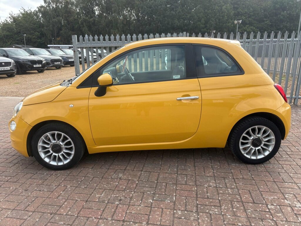 Fiat 500 1.2 Eco Pop Star Euro 6 Ss Yellow #4