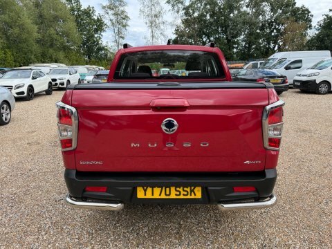 SsangYong Musso Rebel Auto Grey #19