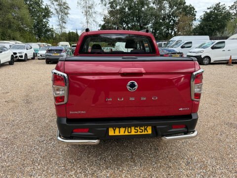 SsangYong Musso Rebel Auto Grey #20