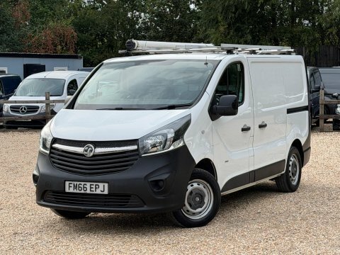 Vauxhall Vivaro 1.6 Cdti 2900 White