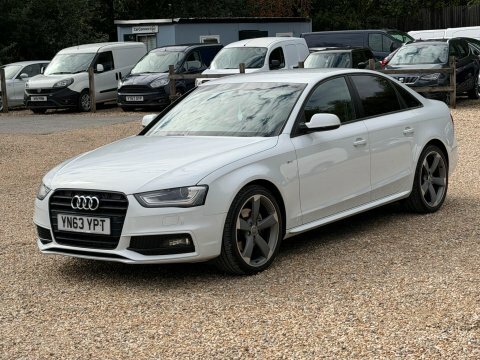 Audi A4 2.0 Avant Tdi S Line 141 Bhp - Free Delivery Black #4