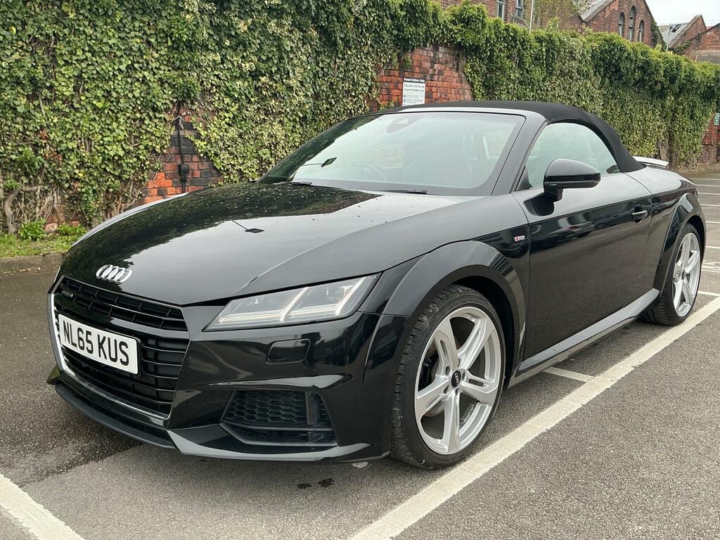 Audi TT 2.0 Tfsi S Line Roadster S Tronic Quattro Euro 6 Black #4